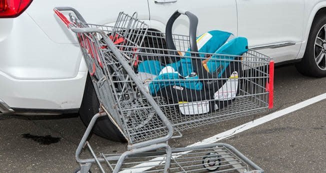How to Put a Car Seat in a Shopping Cart [Best Way]
