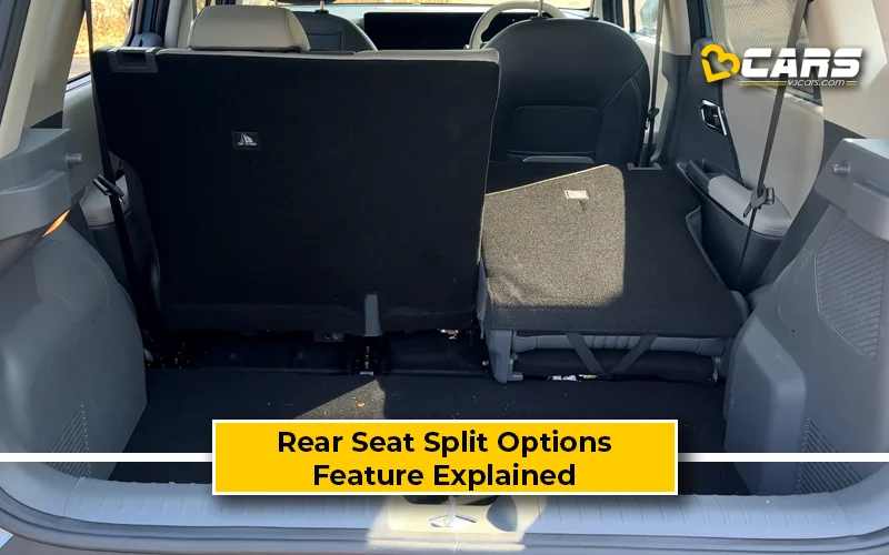 Rear Seat Split Options Feature Explained – 60:40, 50:50, 40:20:40, Flat Fold  More