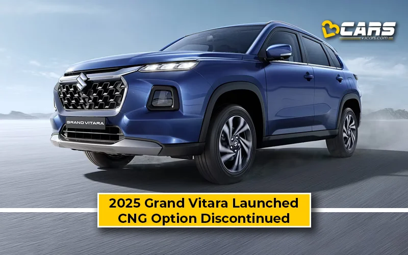 Maruti Grand Vitara CNG Discontinued; Strong Hybrid Now Rs. 1.6 Lakh More Affordable