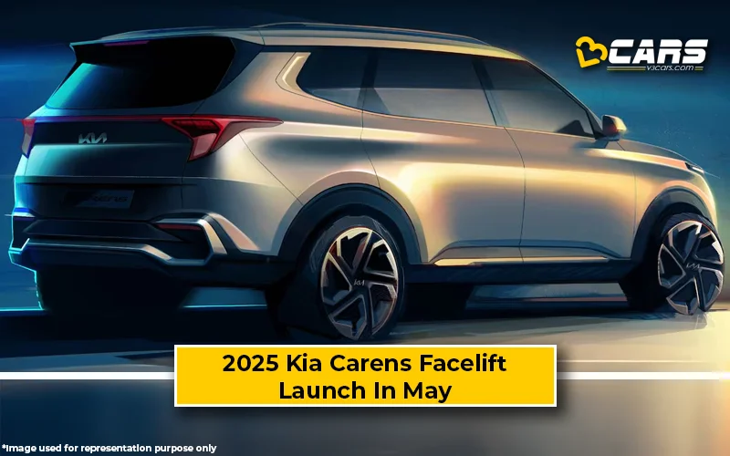 2025 Kia Carens Facelift To Launch In May