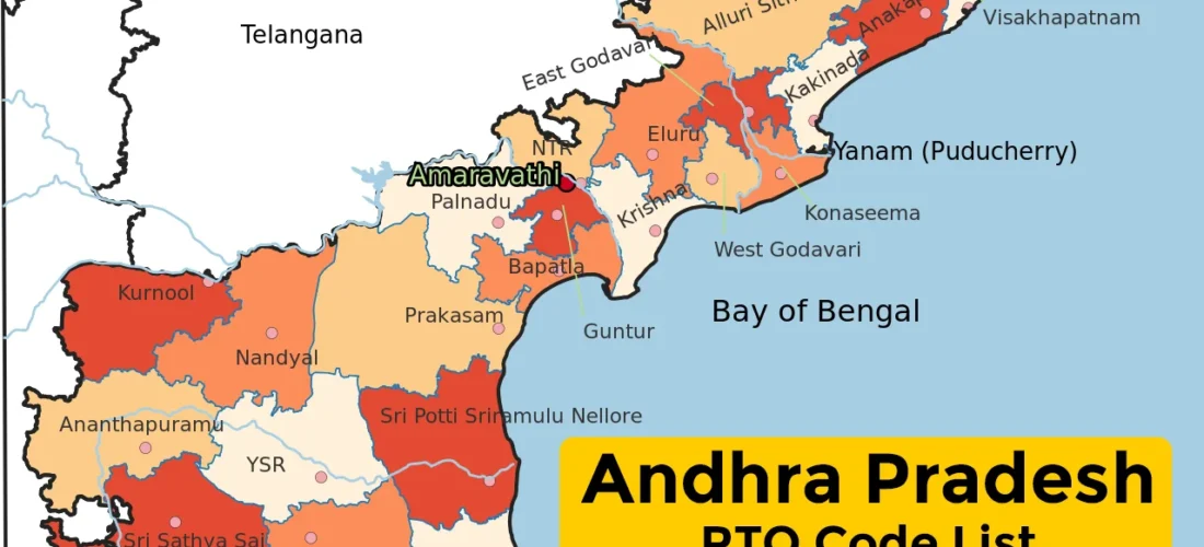 List Of Andhra Pradesh RTO Code List With Registration Process
