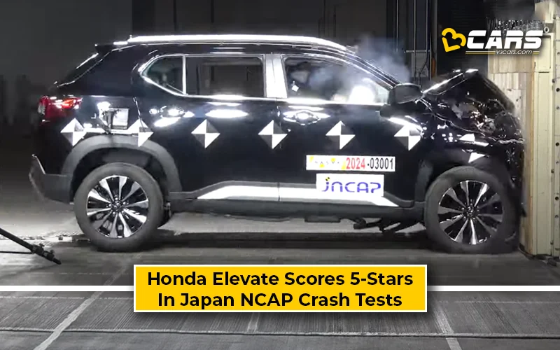 Made-in-India Honda Elevate Scores 5-Star Safety Rating In Japan NCAP