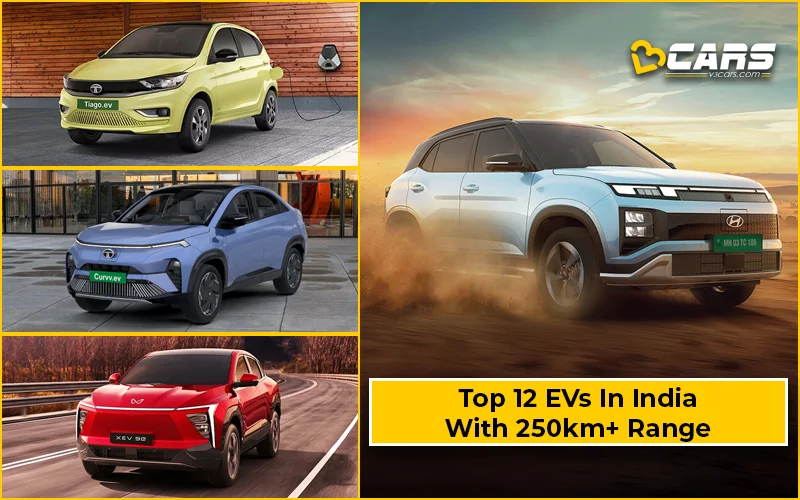 Top 12 Electric Cars Under Rs. 25 Lakh In India With Over 250km Range – Car Guide