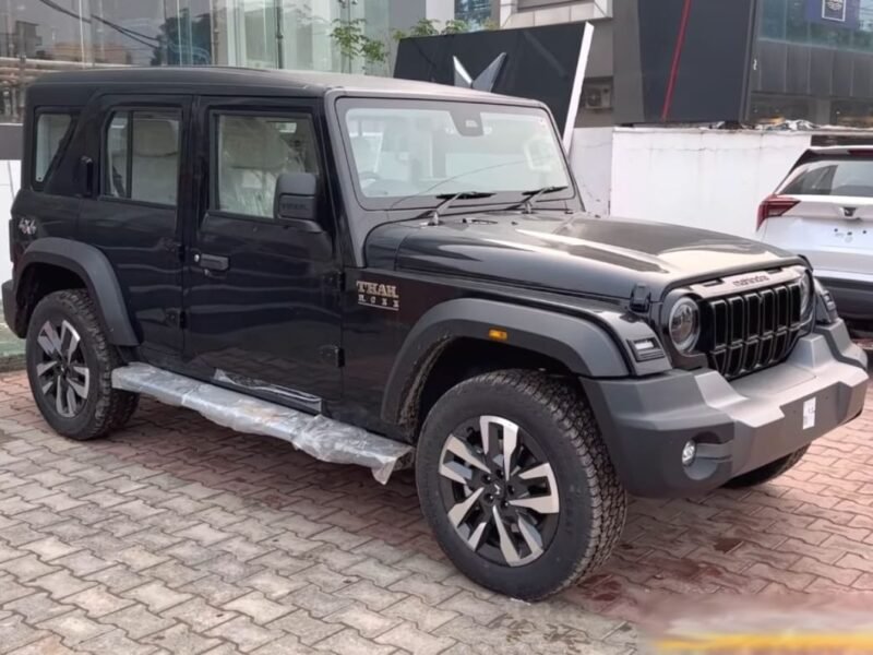 Mahindra Thar Roxx diesel 4×4 waiting period reduces by 6 months