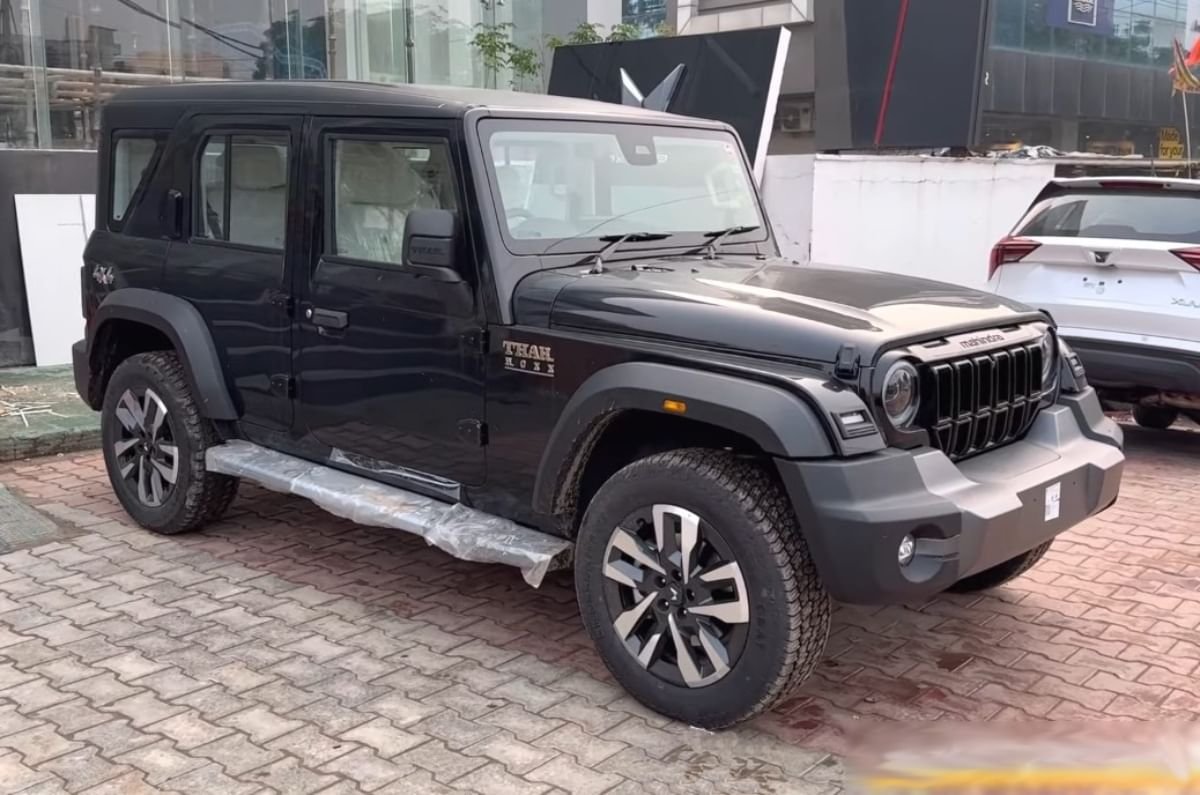 Mahindra Thar Roxx diesel 4×4 waiting period reduces by 6 months