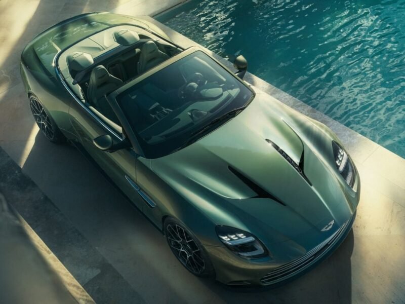 Aston Martin Vanquish Volante revealed as brand’s most powerful convertible