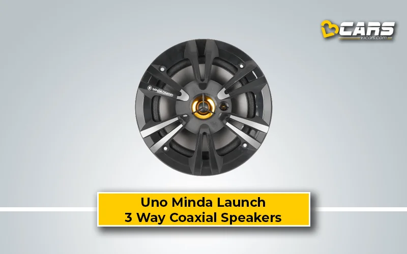 Uno Minda Launch 3 Way 6 Inch Coaxial Speakers (Press Release)